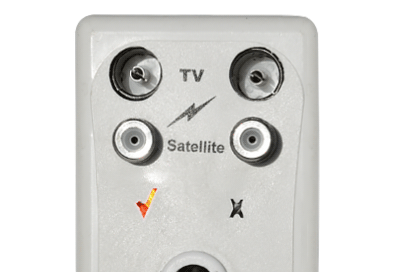 Lights on the TV SAT Device