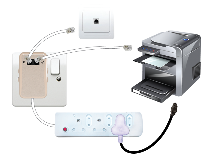 Installation for washing machine